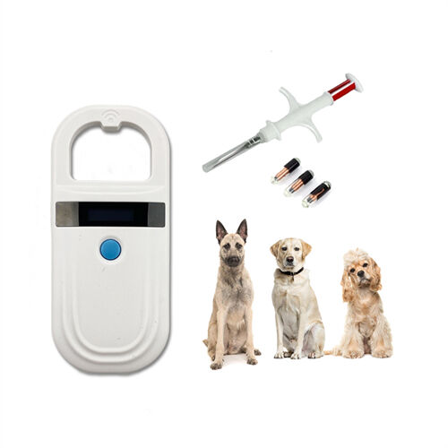 5V Dog RFID Chip Reader White Dog Chip Scanner With 13cm Reading Distance